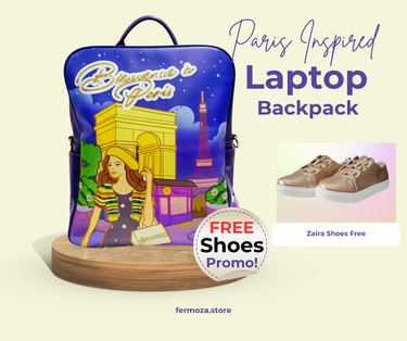 Future Dusk Paris Laptop backpack